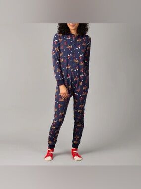 ARBORIST - Unisex Adult Onesie (Allover RCMP Action Mountie print) Adult Small